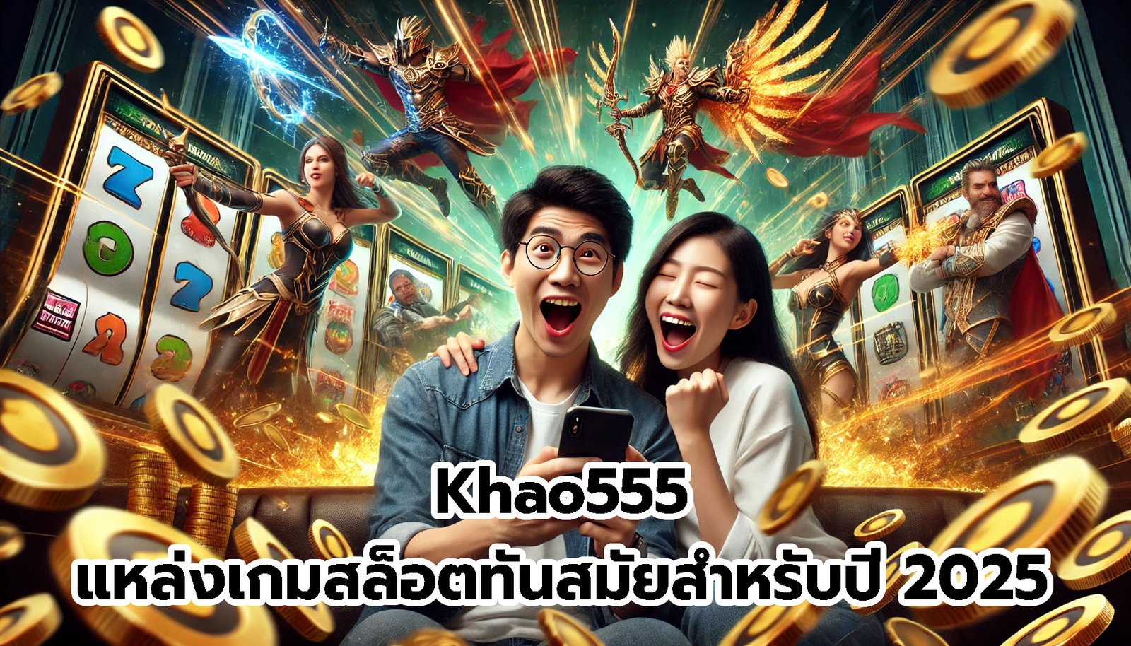 Khao555 แหล่งเกมสล็อตทันสมัยสำหรับปี 2025-3