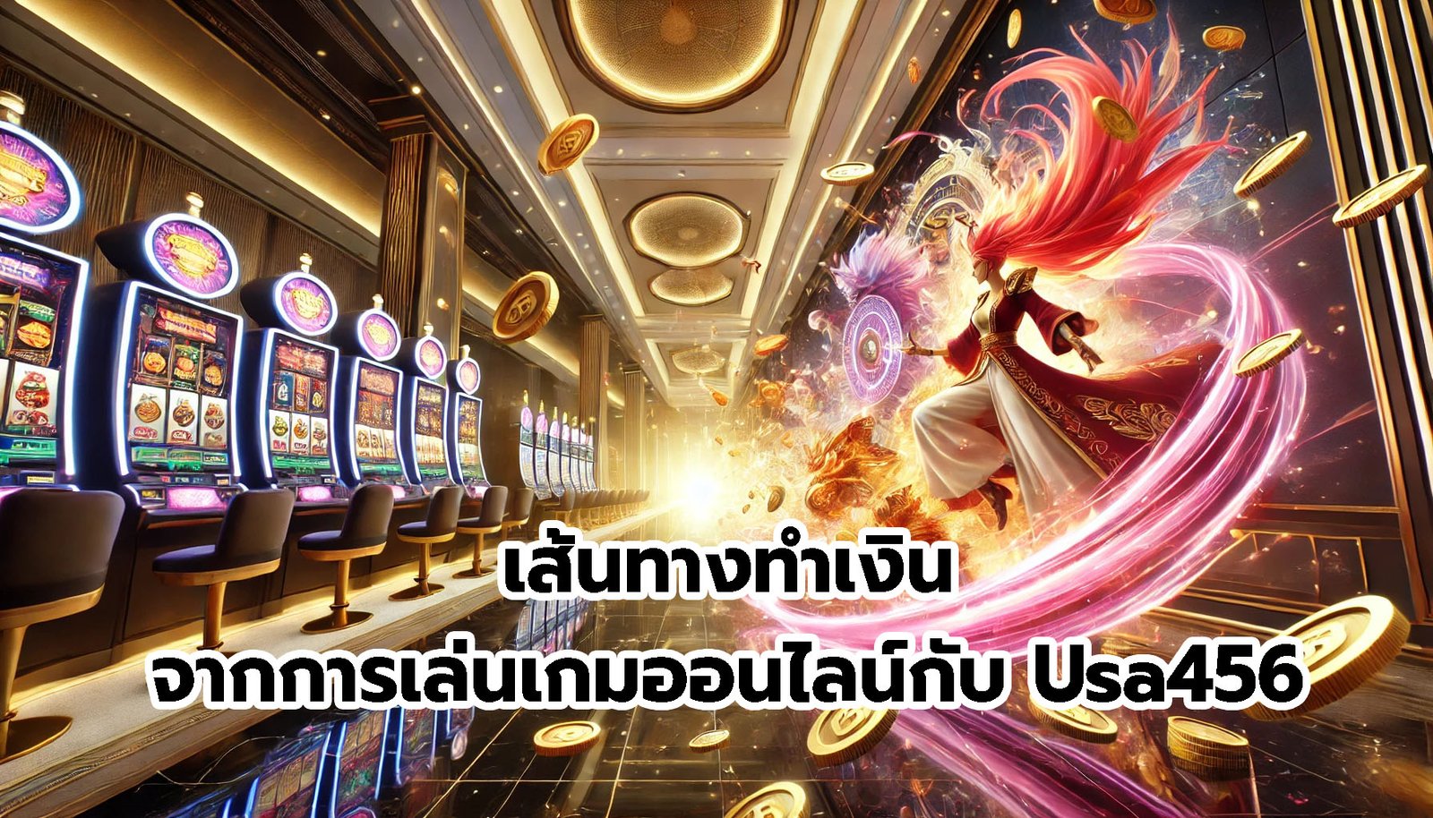 เส้นทางทำเงินจากการเล่นเกมออนไลน์กับ Usa456-12